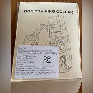 Dog Training Collar with Remote Transmitter